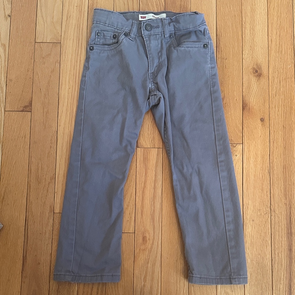 Levi’s Boys Grey Classic Slim Pants